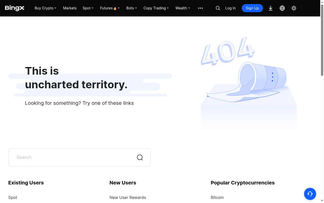 BingX markets overview